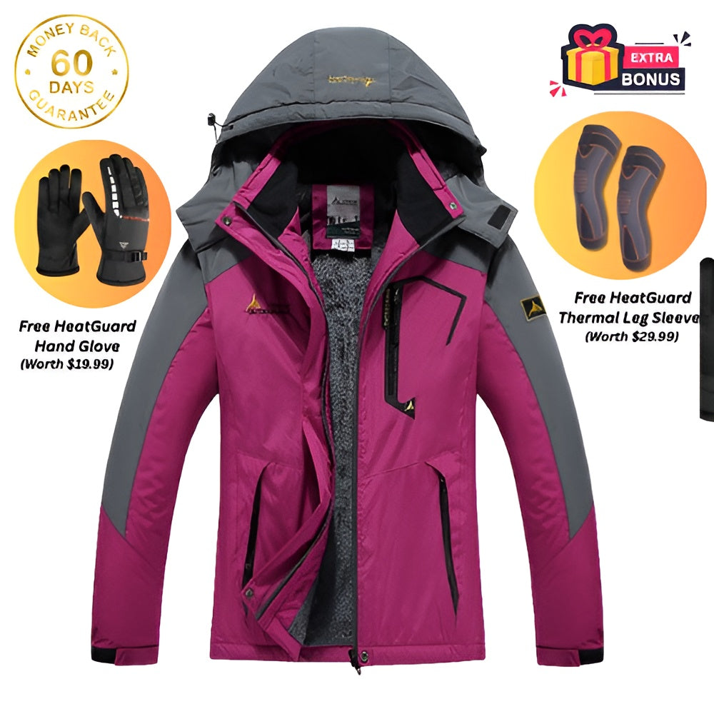 Quisjac Ultimate Winter Jacket Coat Hooded Windproof