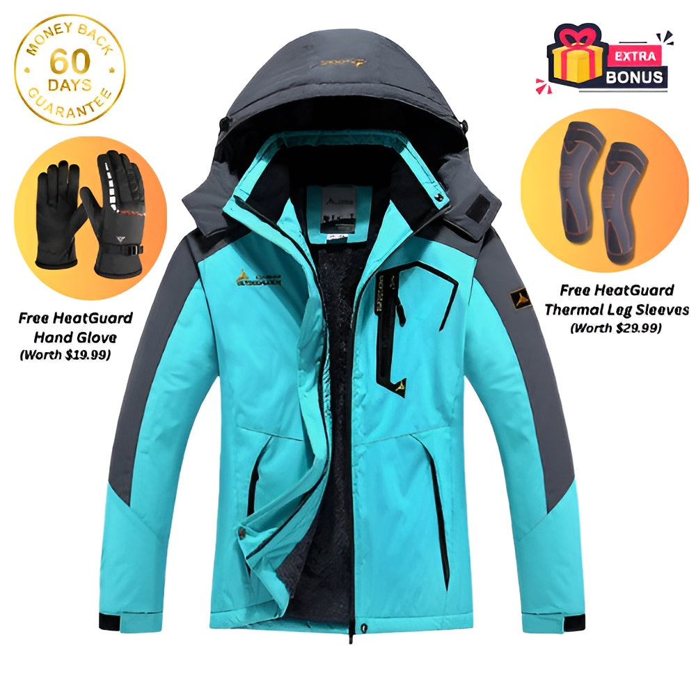 Quisjac Ultimate Winter Jacket Coat Hooded Windproof