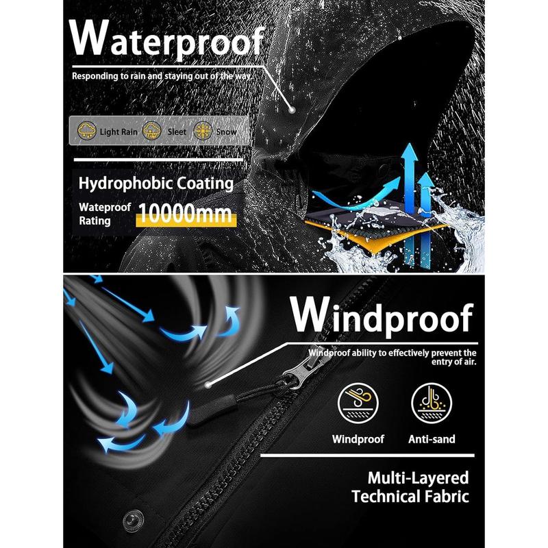 Quisjac Ultimate Winter Jacket Coat Hooded Windproof