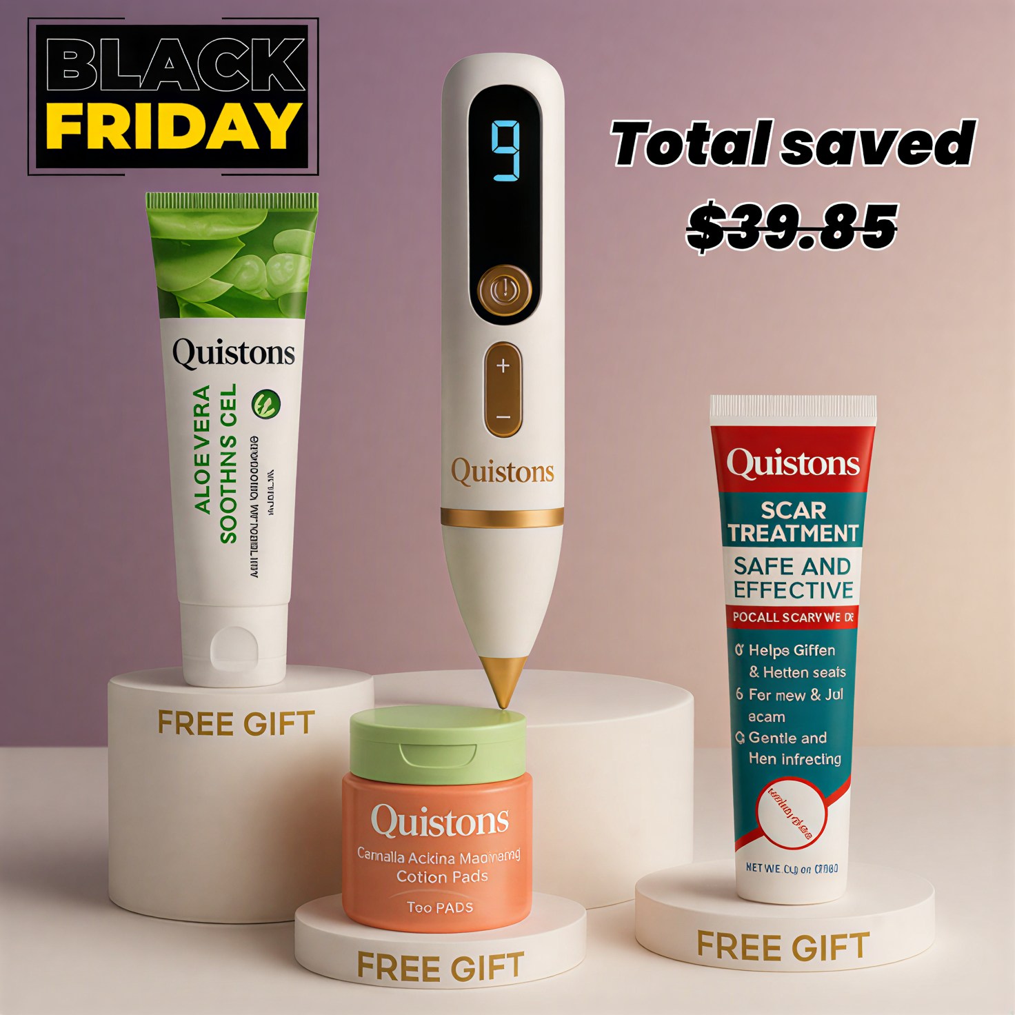 Quistons Beauty Pen — See Visible Results Fast Effectively Removes Moles, Skin Tags, Cherry Angiomas & Warts